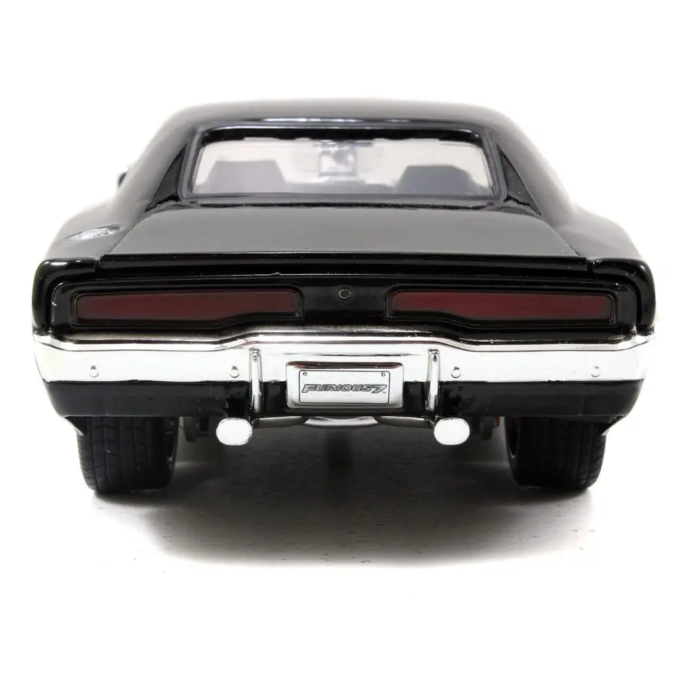 The Fast and Furious Diecast Model Hollywood Rides 1/24 1970 Dodge Charger cu Dom Toretto Figurina poza produsului