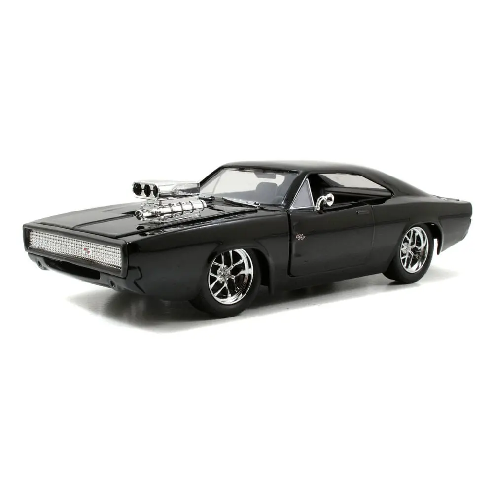The Fast and Furious Diecast Model Hollywood Rides 1/24 1970 Dodge Charger cu Dom Toretto Figurina poza produsului