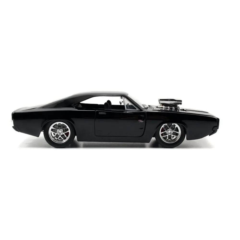 The Fast and Furious Diecast Model Hollywood Rides 1/24 1970 Dodge Charger cu Dom Toretto Figurina poza produsului