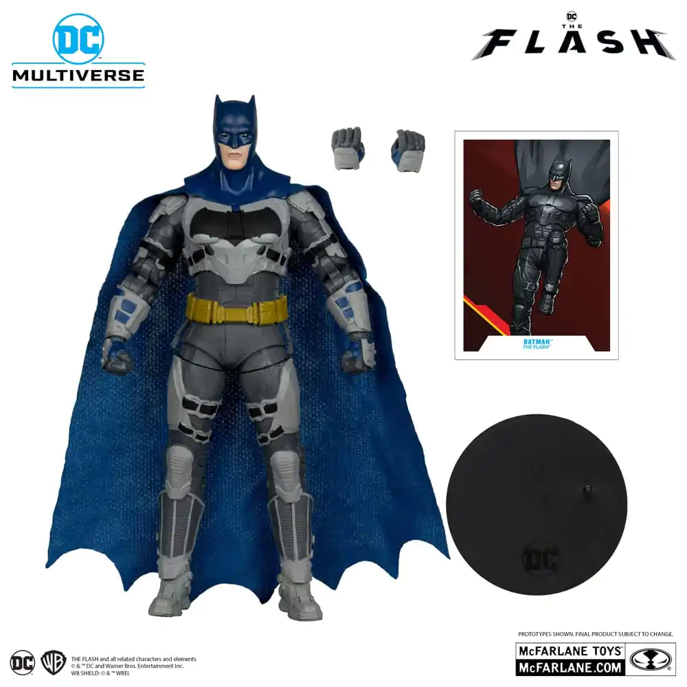 The Flash DC Multiverse Figurina de Acțiune Batman (Ediție Platinum) 18 cm poza produsului
