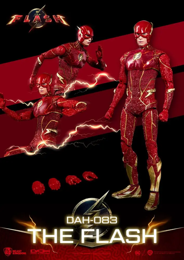 Figurină de acțiune The Flash Dynamic 8ction Heroes 1/9 The Flash 24 cm poza produsului