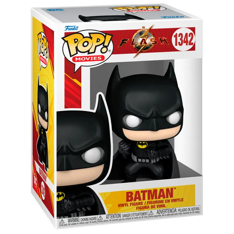 The Flash POP! Movies figurină de vinil Batman (Keaton) 9 cm poza produsului