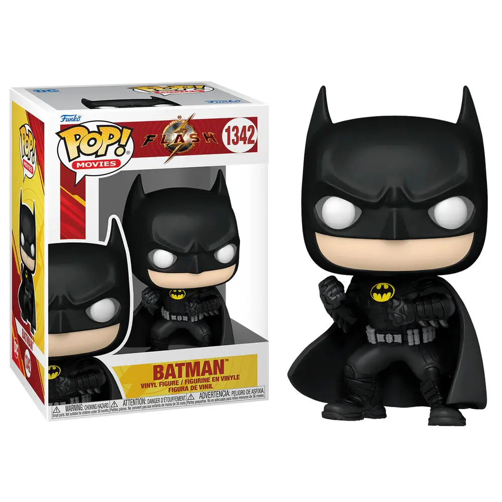 The Flash POP! Movies figurină de vinil Batman (Keaton) 9 cm poza produsului