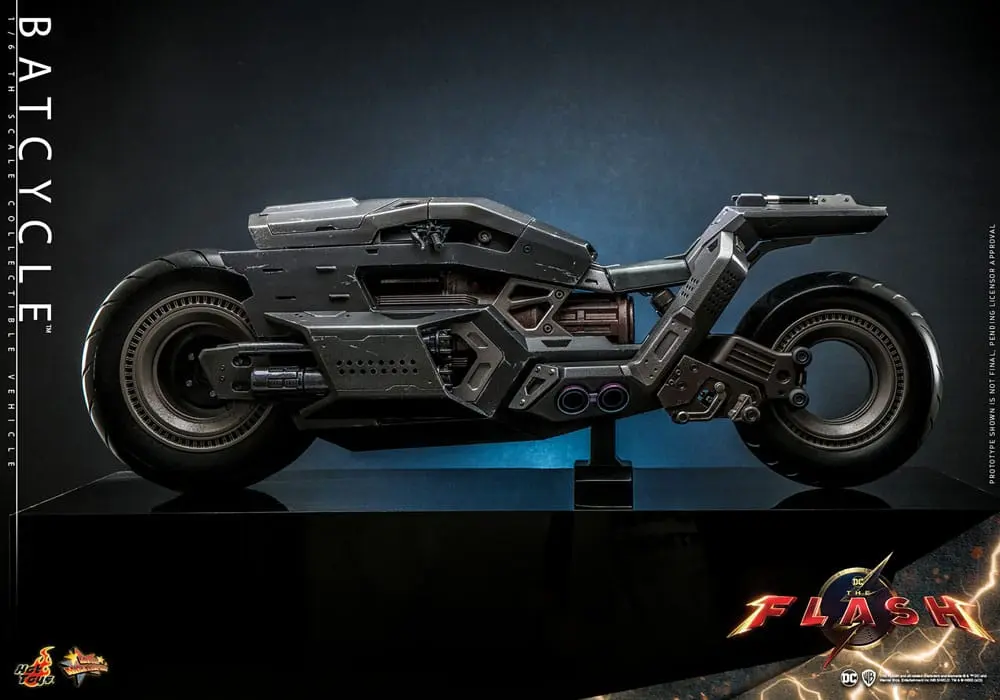 The Flash Movie Masterpiece Vehicul 1/6 Motocicletă-Liliac 56 cm poza produsului