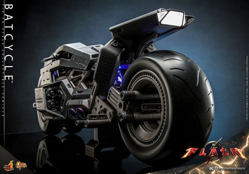 The Flash Movie Masterpiece Vehicul 1/6 Motocicletă-Liliac 56 cm poza produsului