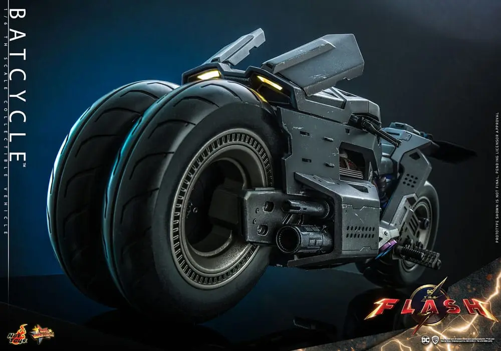 The Flash Movie Masterpiece Vehicul 1/6 Motocicletă-Liliac 56 cm poza produsului