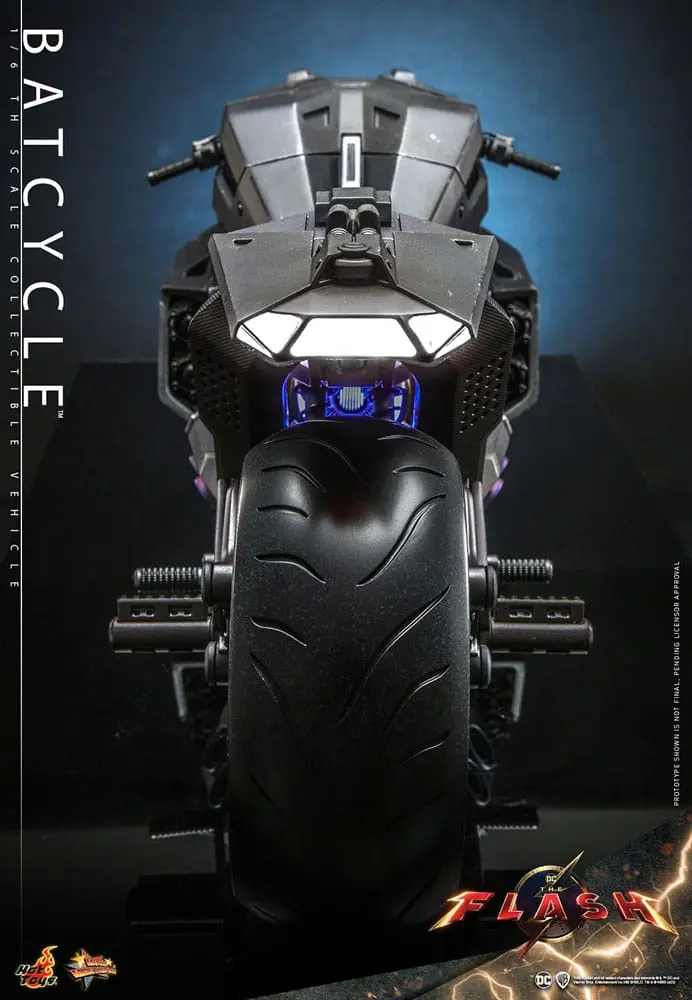 The Flash Movie Masterpiece Vehicul 1/6 Motocicletă-Liliac 56 cm poza produsului