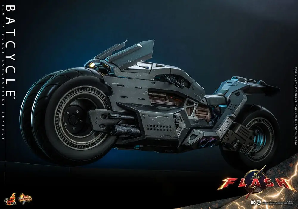 The Flash Movie Masterpiece Vehicul 1/6 Motocicletă-Liliac 56 cm poza produsului