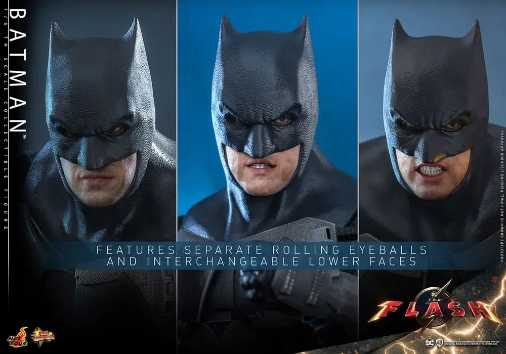 Figurină de acțiune de colecție The Flash Movie Masterpiece 1/6 Batman 30 cm poza produsului