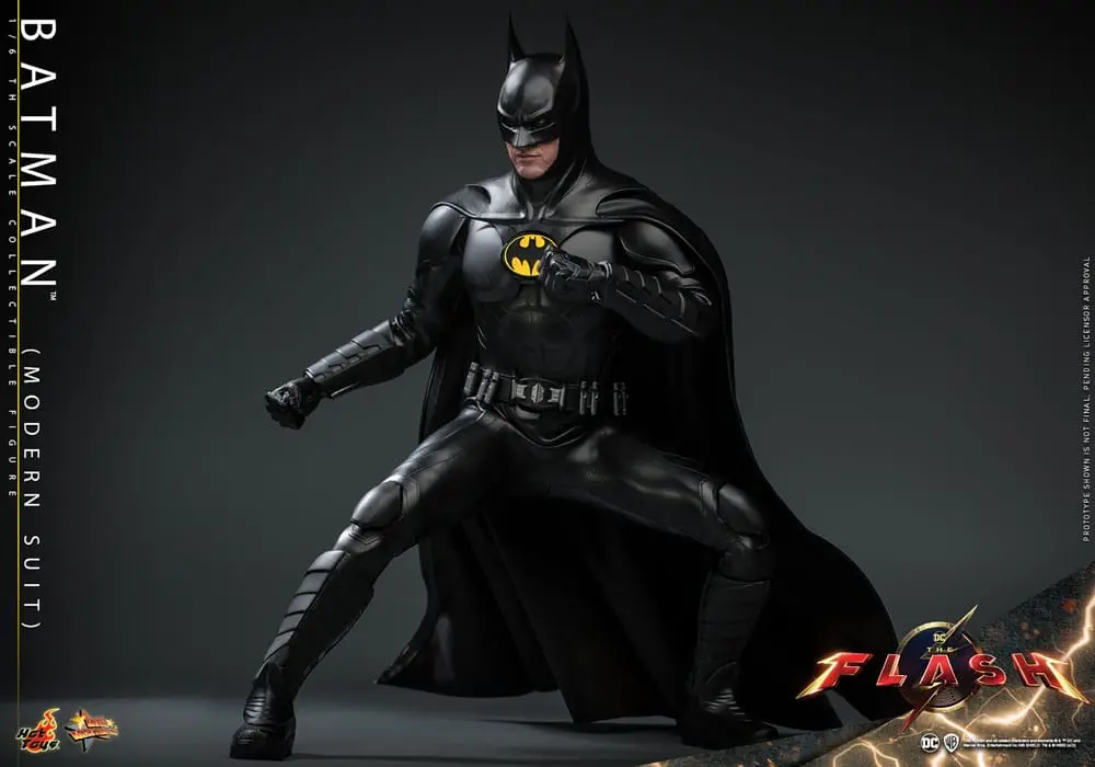 Figurină de acțiune de colecție The Flash Movie Masterpiece 1/6 Batman (Modern Suit) 30 cm poza produsului