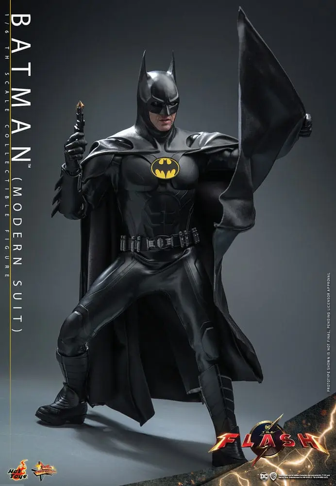 Figurină de acțiune de colecție The Flash Movie Masterpiece 1/6 Batman (Modern Suit) 30 cm poza produsului