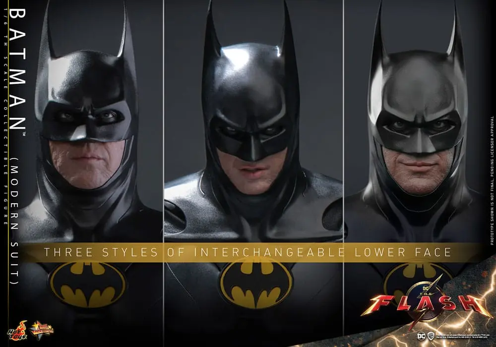 Figurină de acțiune de colecție The Flash Movie Masterpiece 1/6 Batman (Modern Suit) 30 cm poza produsului