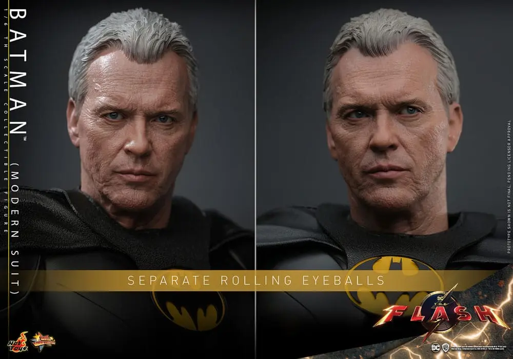 Figurină de acțiune de colecție The Flash Movie Masterpiece 1/6 Batman (Modern Suit) 30 cm poza produsului