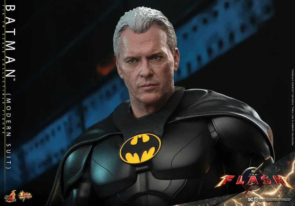 Figurină de acțiune de colecție The Flash Movie Masterpiece 1/6 Batman (Modern Suit) 30 cm poza produsului