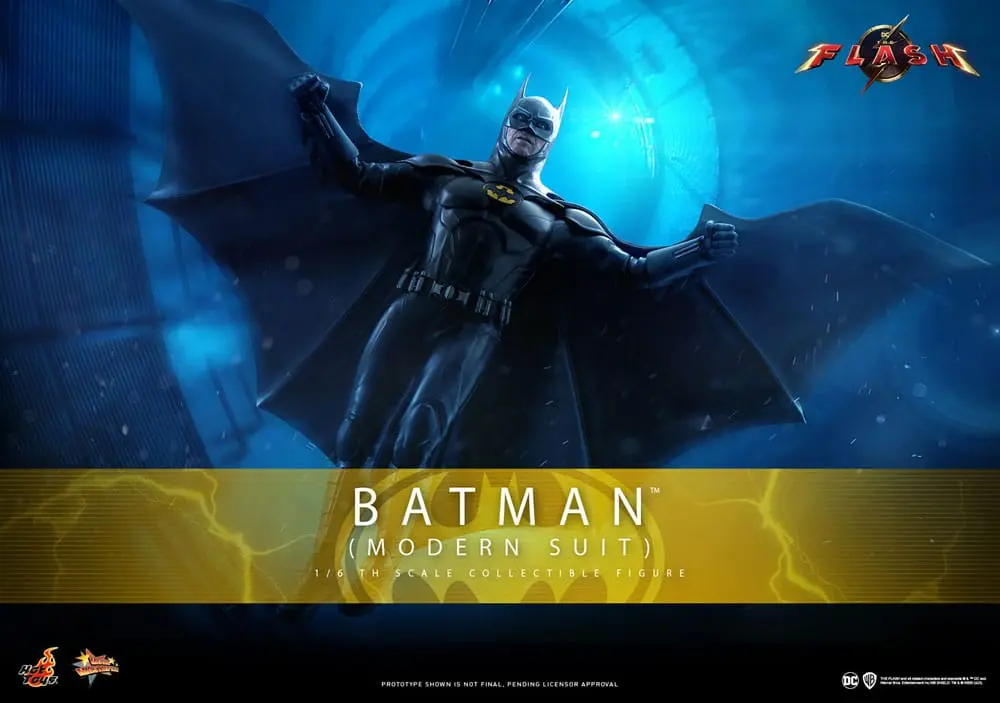 Figurină de acțiune de colecție The Flash Movie Masterpiece 1/6 Batman (Modern Suit) 30 cm poza produsului