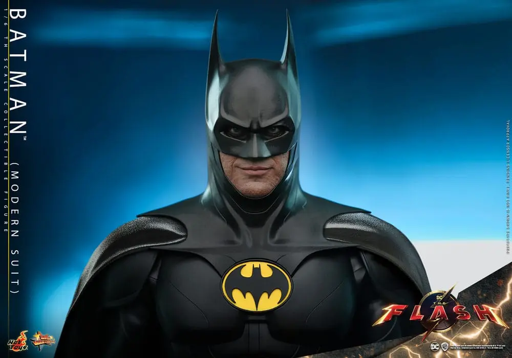 Figurină de acțiune de colecție The Flash Movie Masterpiece 1/6 Batman (Modern Suit) 30 cm poza produsului