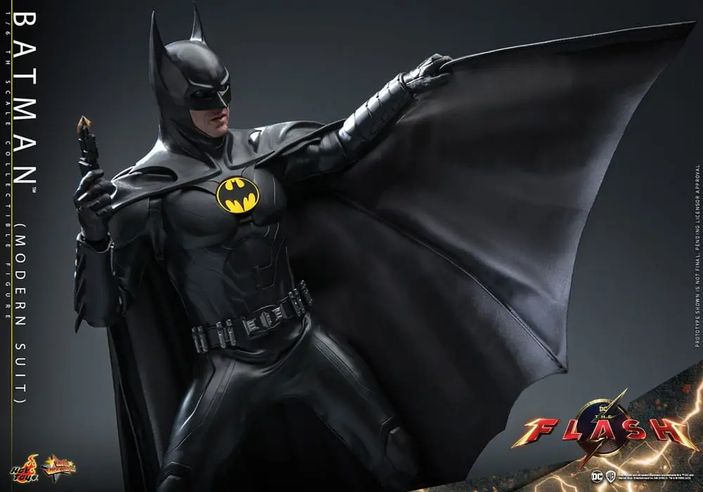 Figurină de acțiune de colecție The Flash Movie Masterpiece 1/6 Batman (Modern Suit) 30 cm poza produsului