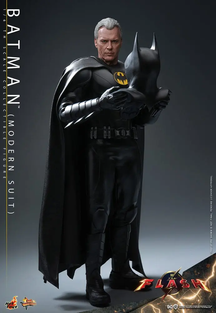 Figurină de acțiune de colecție The Flash Movie Masterpiece 1/6 Batman (Modern Suit) 30 cm poza produsului
