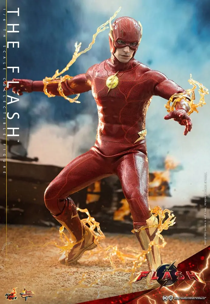 The Flash Movie Masterpiece Figurina de actiune 1/6 The Flash 30 cm poza produsului