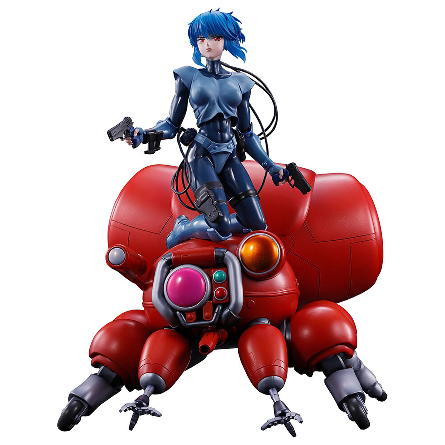 The Ghost In The ShellI Motoko Kusanagi & Fuchikoma Ichibansho figurina 22cm poza produsului