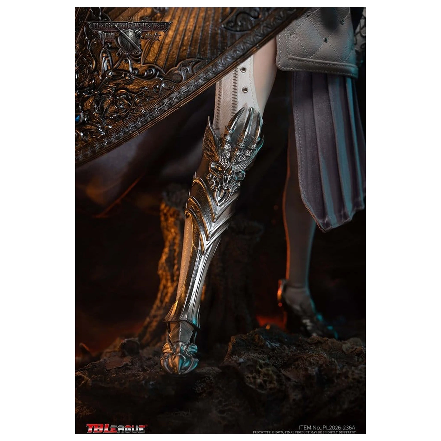 The Girl Under Wolf's Ward Action Figure 1/6 Alina (Silver) de 30 cm poza produsului