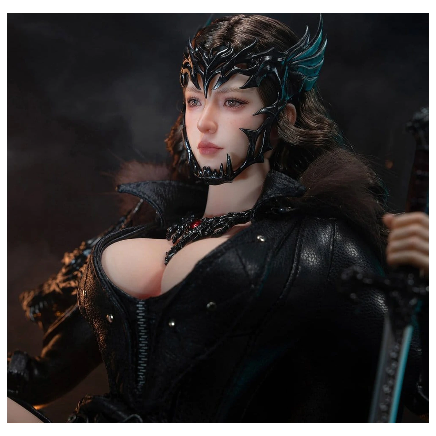 The Girl Under Wolf's Ward Action Figure 1/6 Eleanor (Black) 30 cm poza produsului