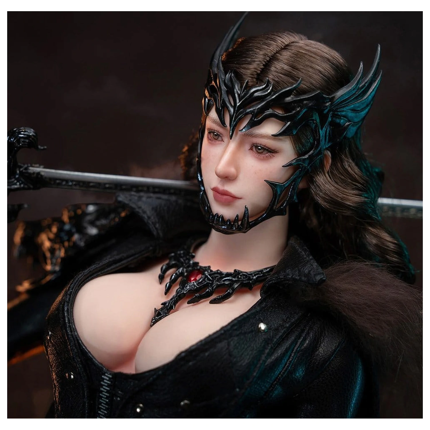 The Girl Under Wolf's Ward Action Figure 1/6 Eleanor (Black) 30 cm poza produsului