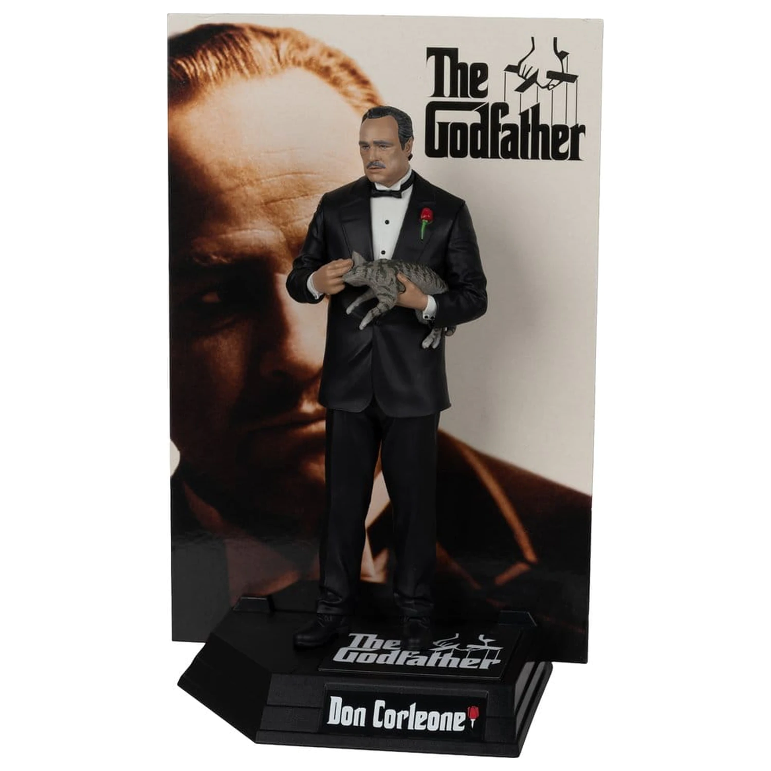 The Godfather Movie Maniacs Paramount Figura Don Corleone 17 cm poza produsului