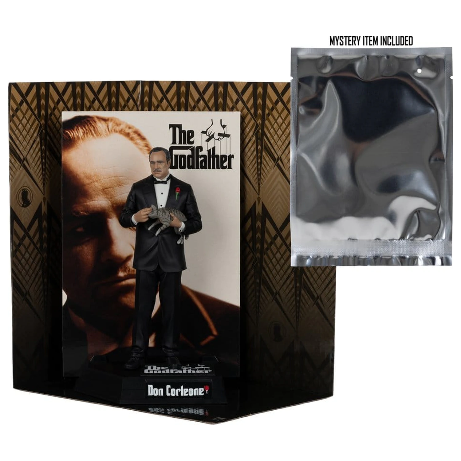 The Godfather Movie Maniacs Paramount Figura Don Corleone 17 cm poza produsului