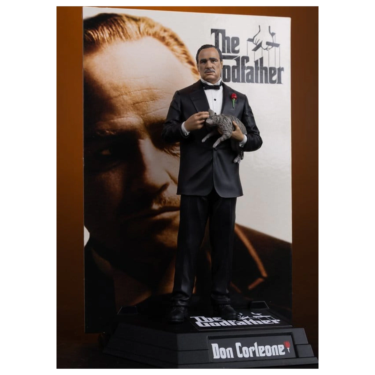 The Godfather Movie Maniacs Paramount Figura Don Corleone 17 cm poza produsului