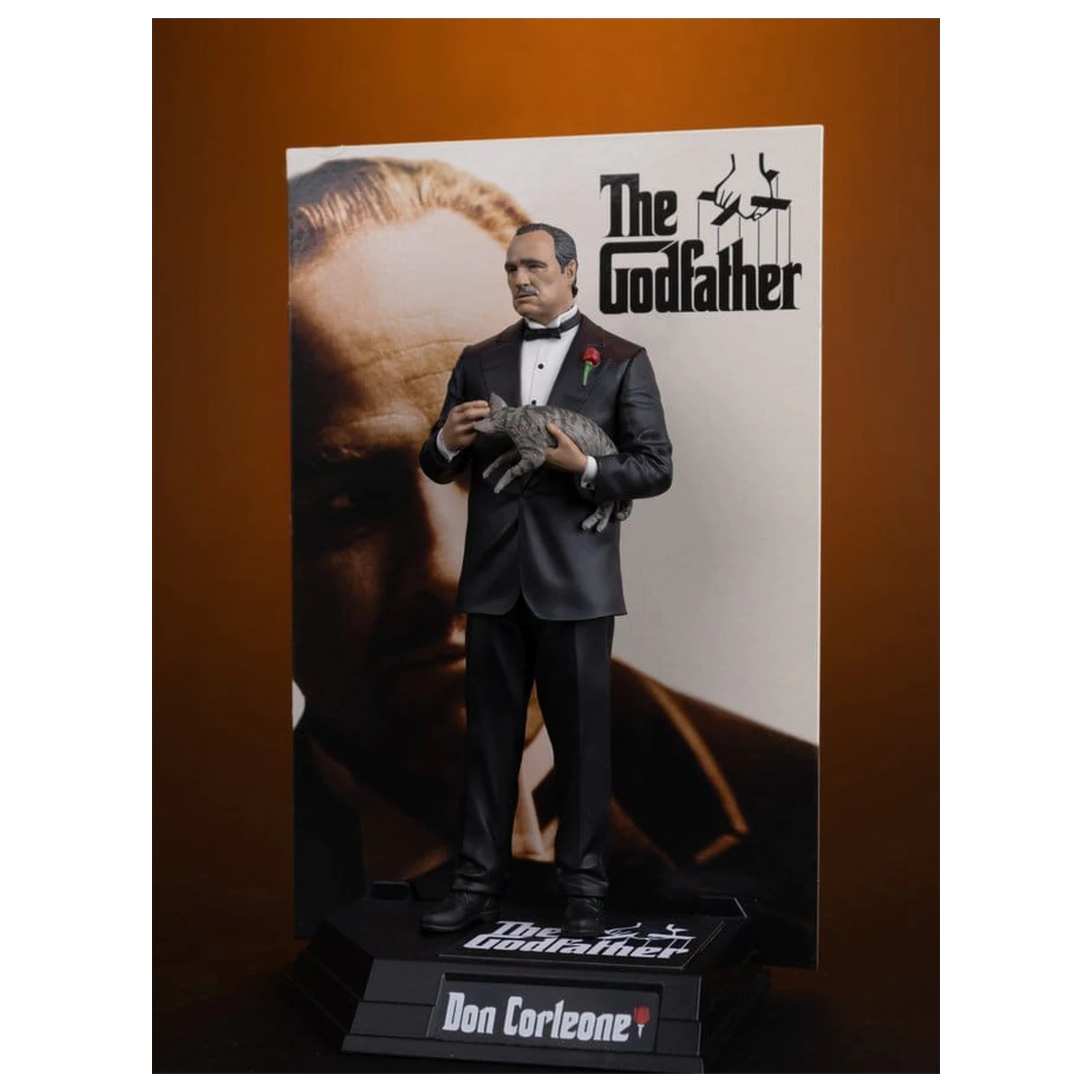 The Godfather Movie Maniacs Paramount Figura Don Corleone 17 cm poza produsului