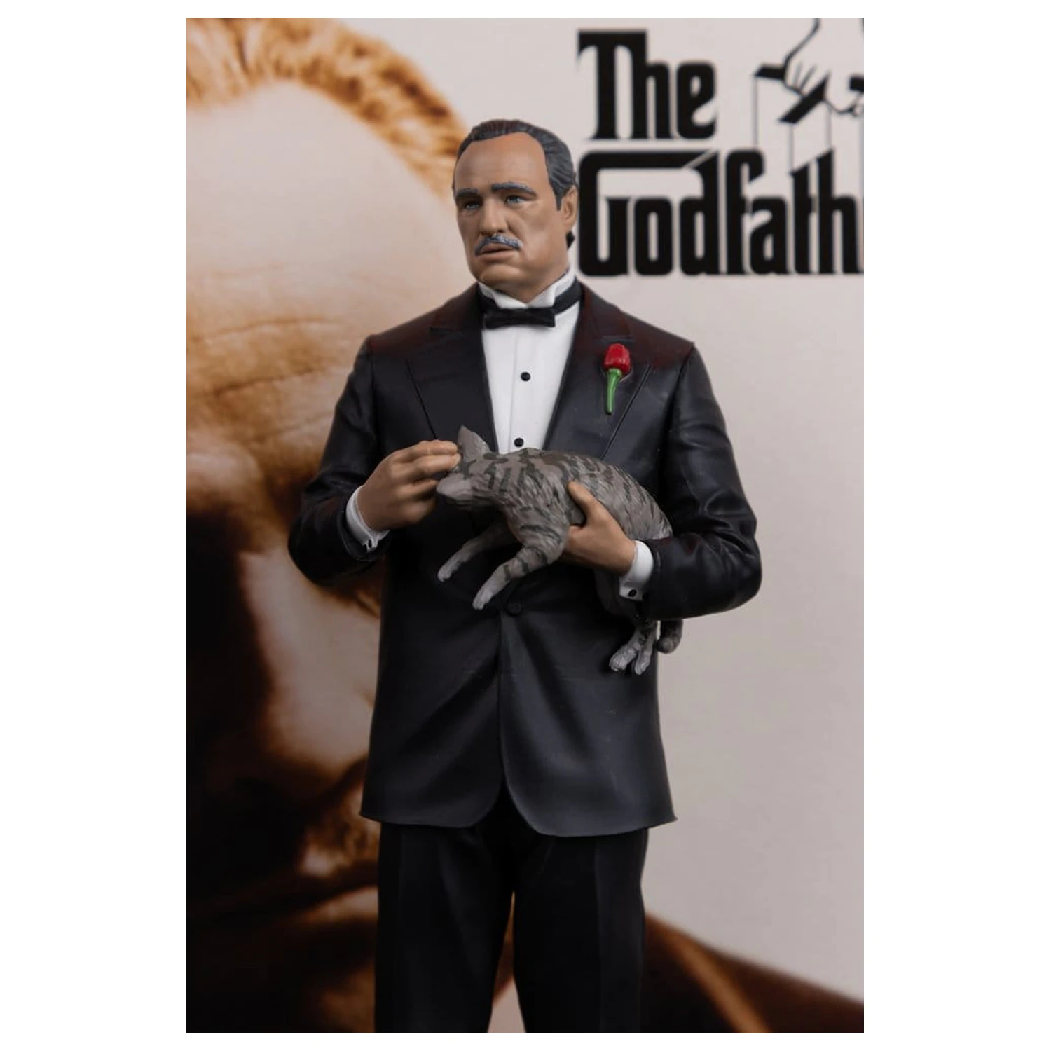 The Godfather Movie Maniacs Paramount Figura Don Corleone 17 cm poza produsului