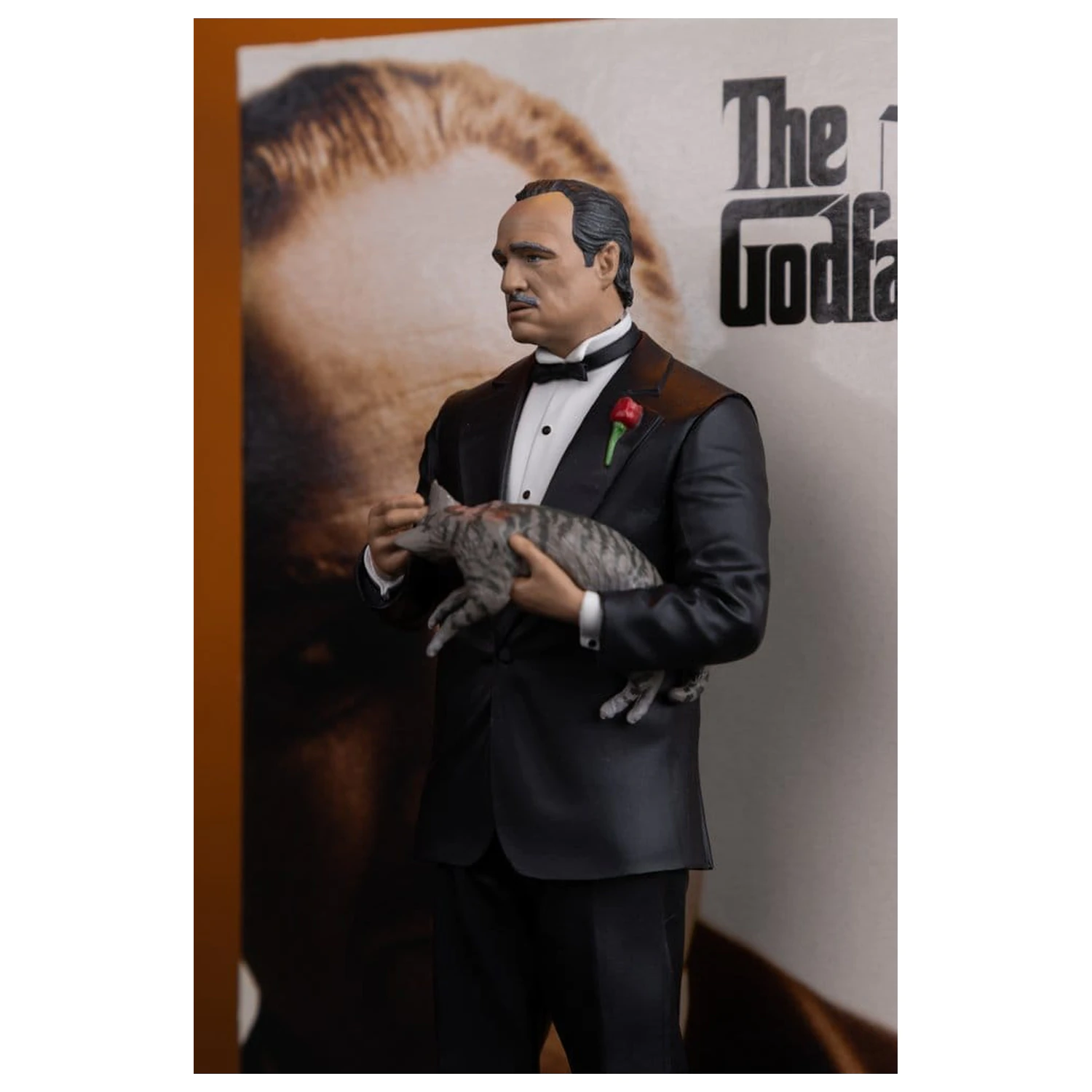 The Godfather Movie Maniacs Paramount Figura Don Corleone 17 cm poza produsului