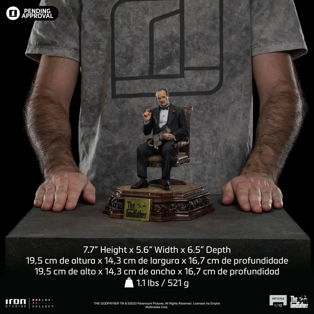 The Godfather Statuie Scară 1/10 Don Vito Corleone 19 cm poza produsului