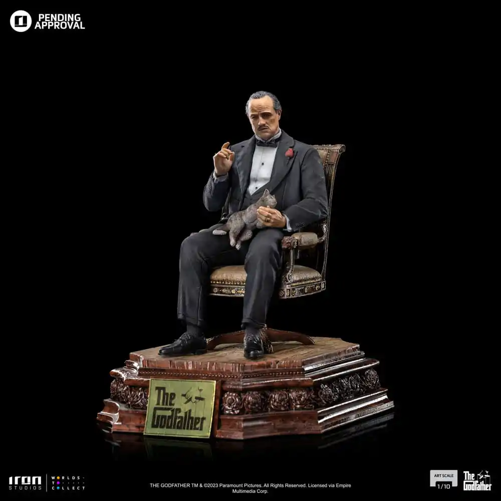 The Godfather Statuie Scară 1/10 Don Vito Corleone 19 cm poza produsului