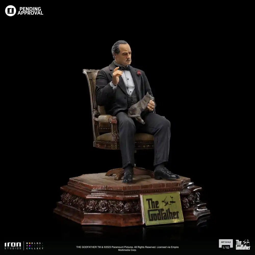 The Godfather Statuie Scară 1/10 Don Vito Corleone 19 cm poza produsului
