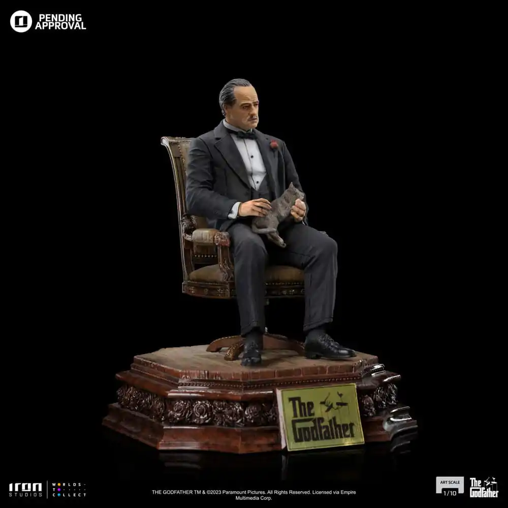 The Godfather Statuie Scară 1/10 Don Vito Corleone 19 cm poza produsului