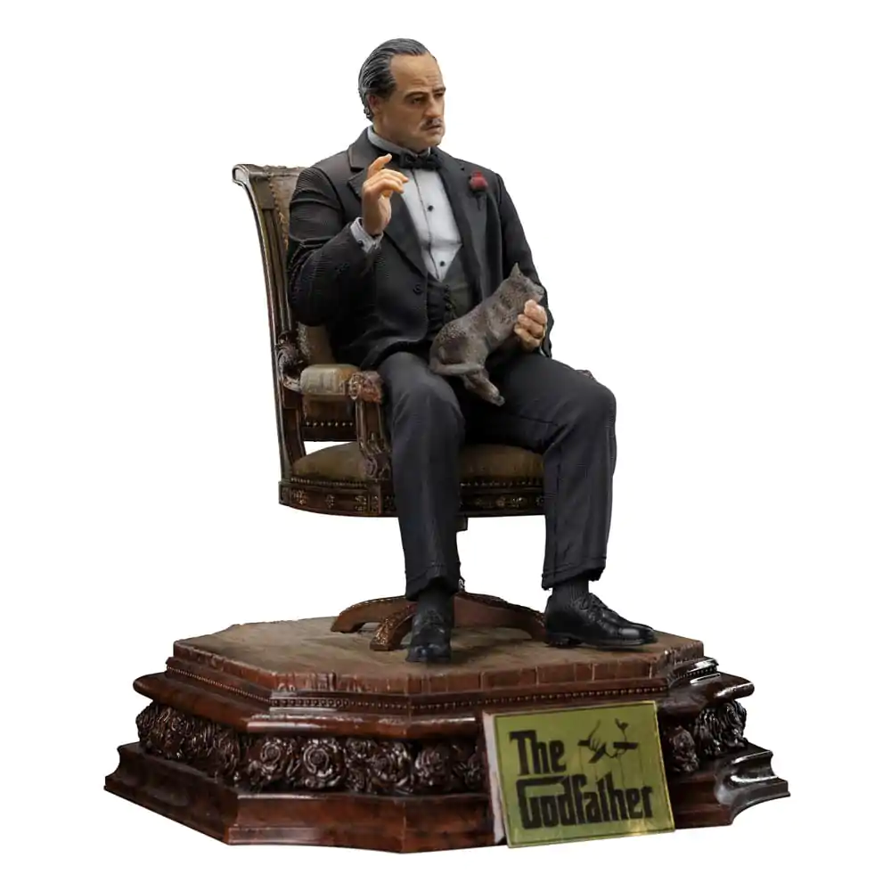 The Godfather Statuie Scară 1/10 Don Vito Corleone 19 cm poza produsului
