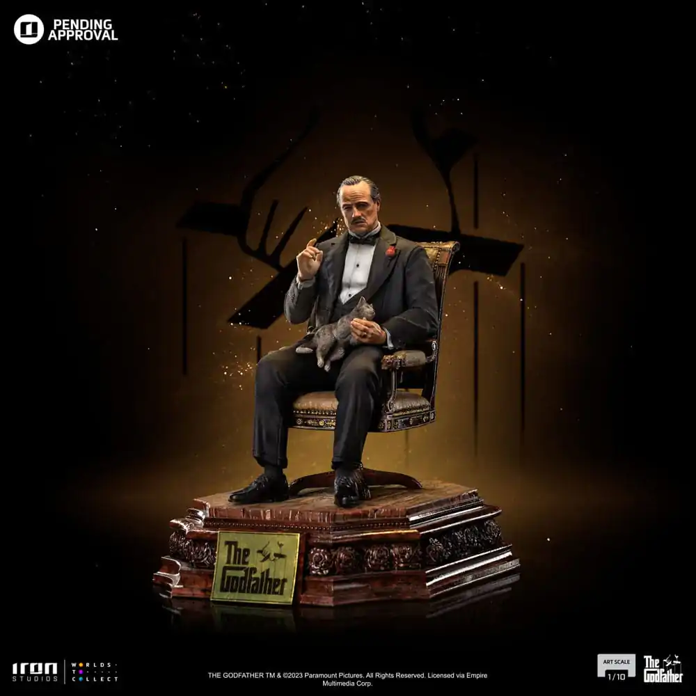 The Godfather Statuie Scară 1/10 Don Vito Corleone 19 cm poza produsului