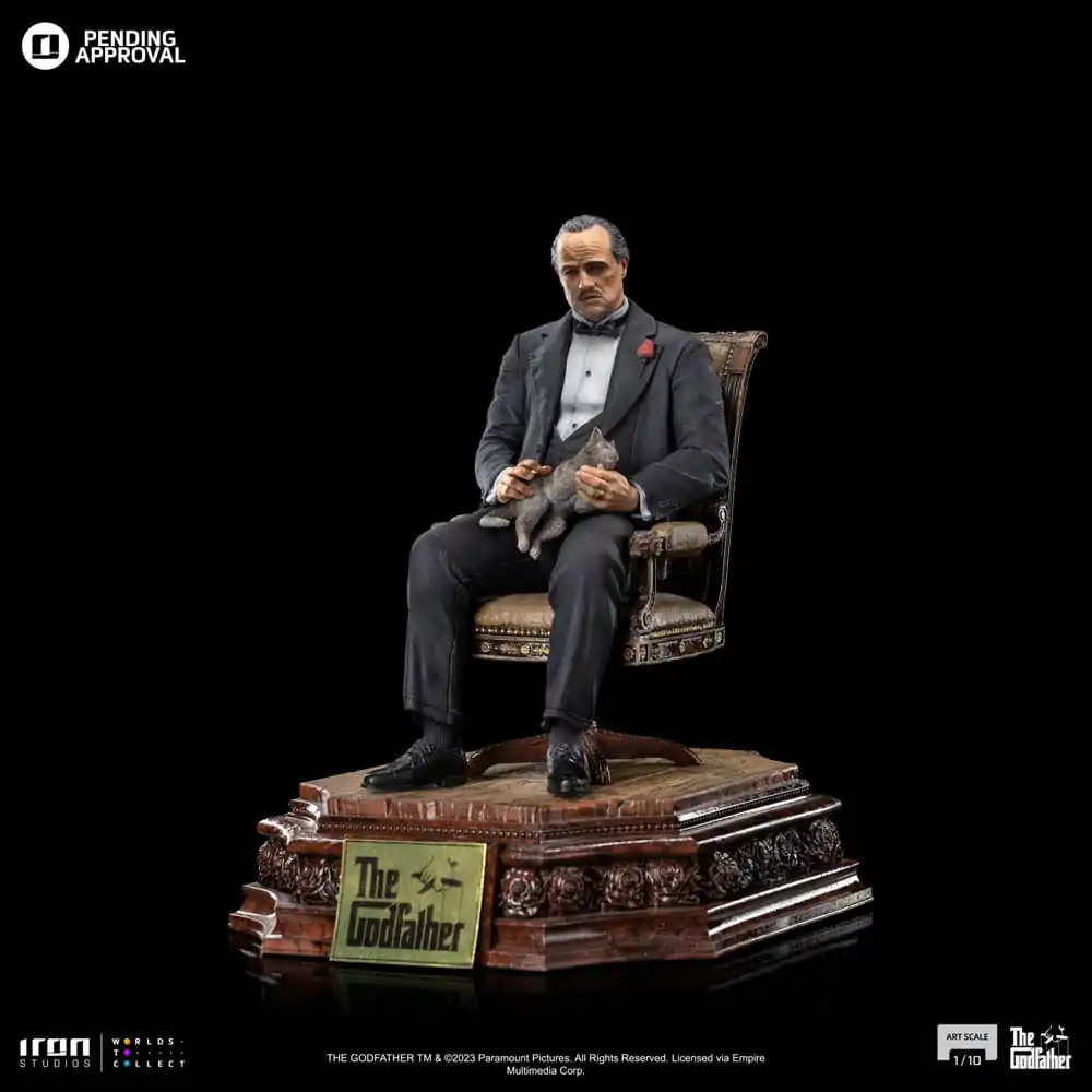 The Godfather Statuie Scară 1/10 Don Vito Corleone 19 cm poza produsului