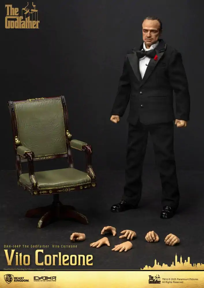 The Godfather figurina de actiune Vito Corleone 20 cm poza produsului
