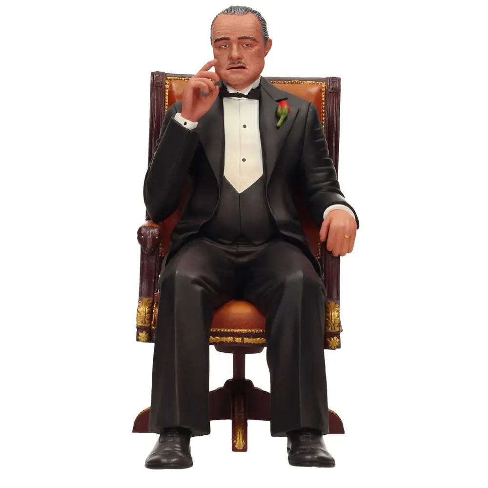 The Godfather Movie Icons Statuie PVC Don Vito Corleone 15 cm poza produsului