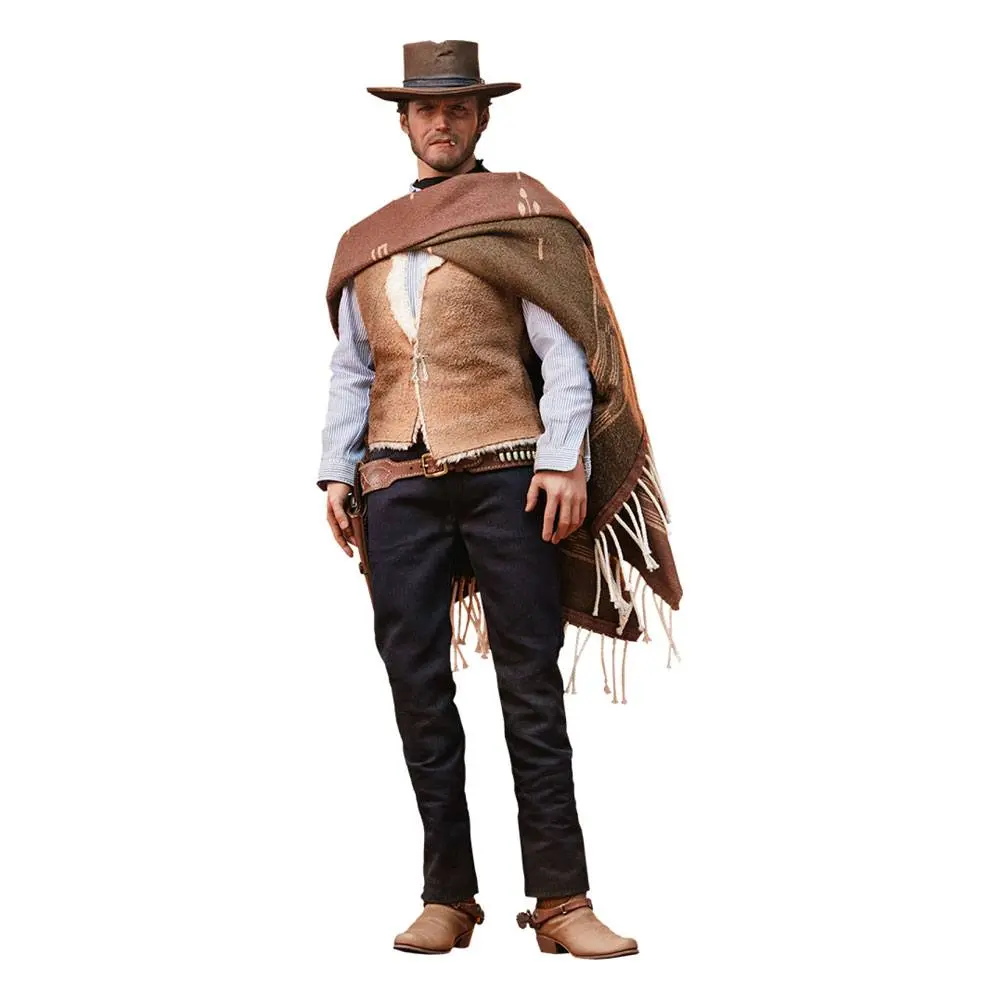 Figurină de acțiune Colecția Moștenirea Clint Eastwood The Good, The Bad and the Ugly 1/6 The Man With No Name 30 cm poza produsului