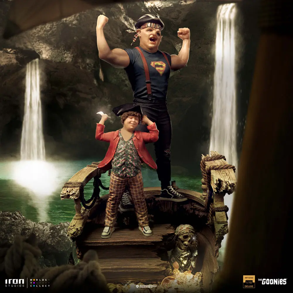 Statuie Art Scale Deluxe The Goonies 1/10 Sloth și Chunk 30 cm poza produsului