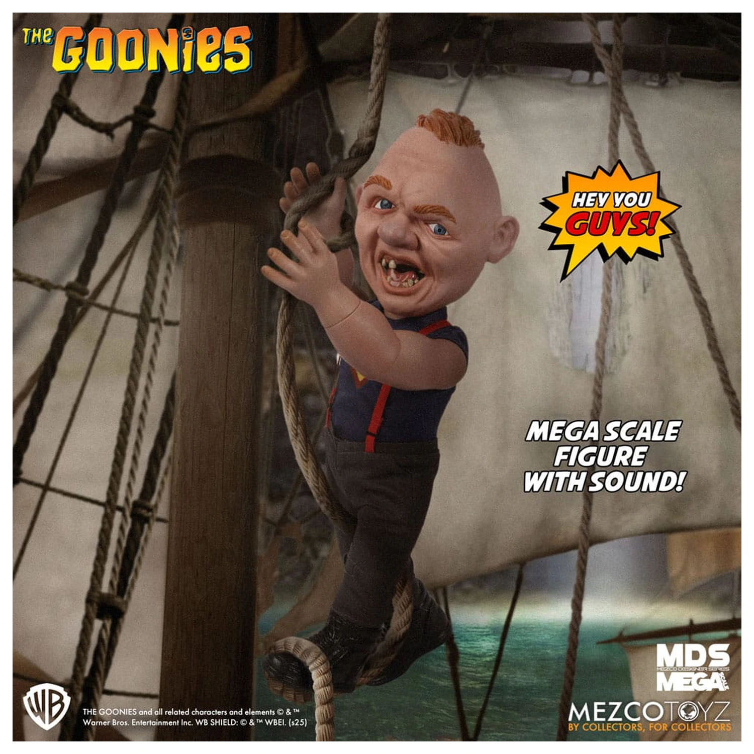 Papusa vorbitoare The Goonies MDS Mega Scale Doll Talking Sloth cu sunet 38 cm poza produsului