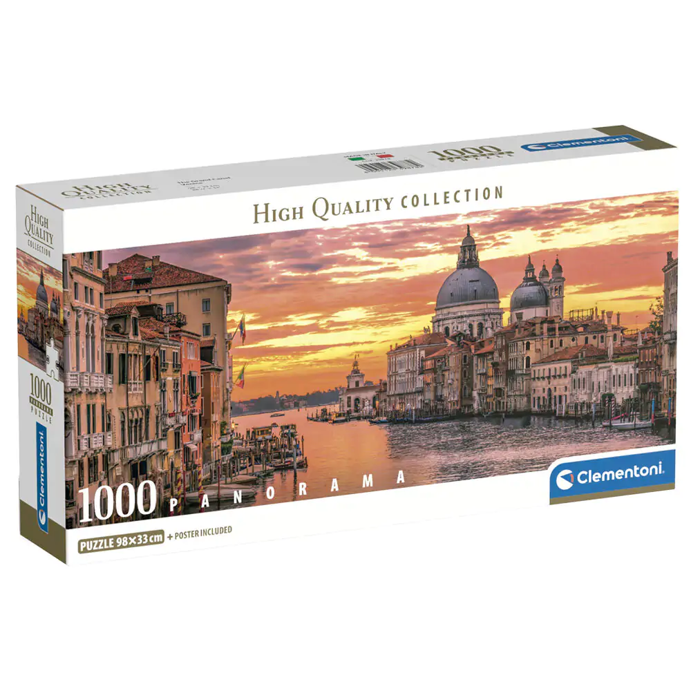 The Grand Canal-Venice panorama puzzle 1000 piese poza produsului