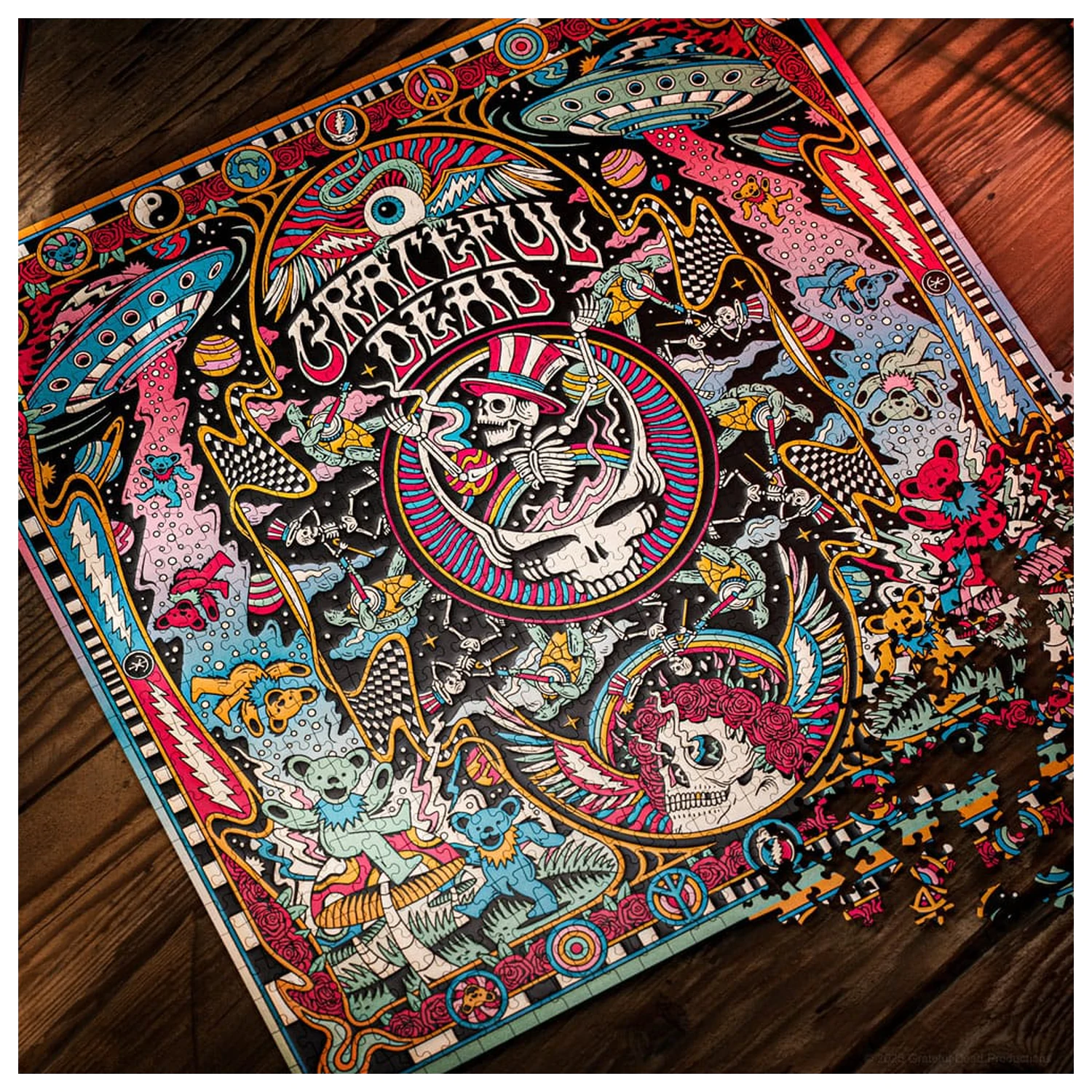 The Grateful Dead puzzle multi-dimensional (1000 piese) poza produsului