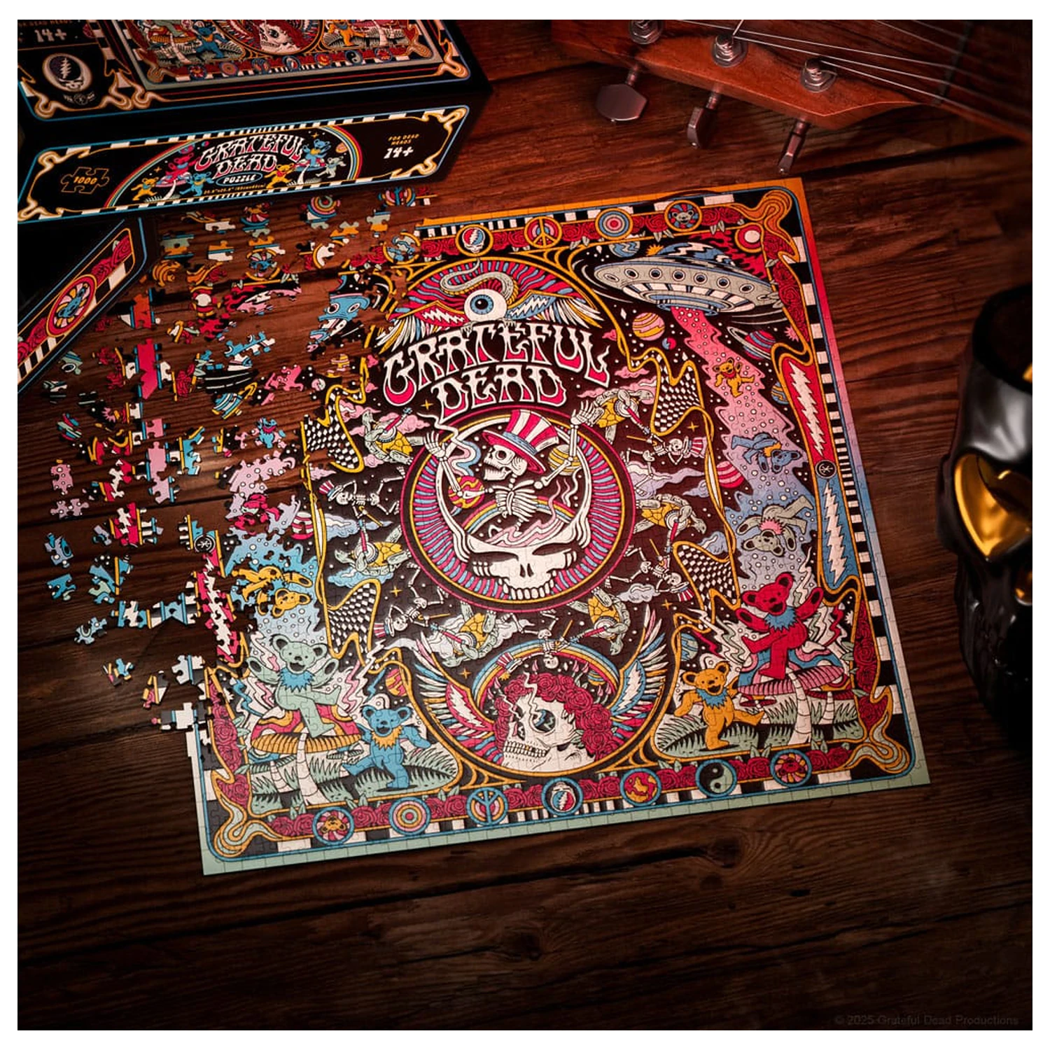 The Grateful Dead puzzle multi-dimensional (1000 piese) poza produsului