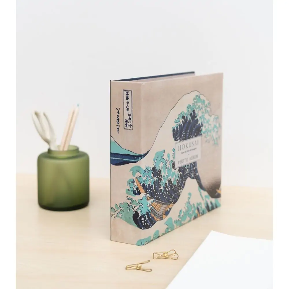 The Great Wave of Kanagawa Hokusai Album foto poza produsului