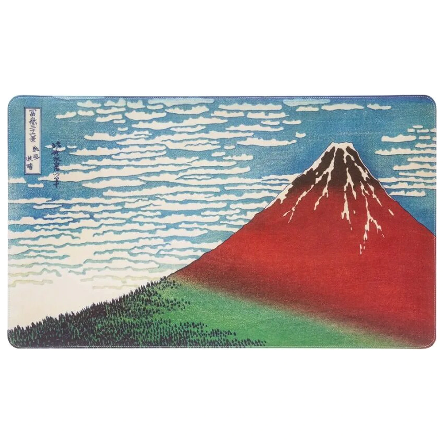 The Great Wave of Kanagawa Hokusai mousepad gaming desk poza produsului